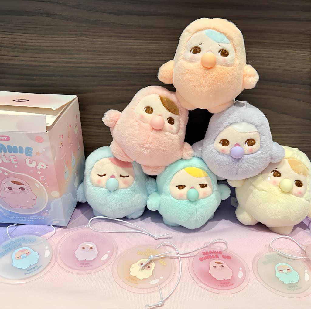 POP MART PUCKY Bubbling Beans Series – Blind Box (1pc or Full Set of 6)