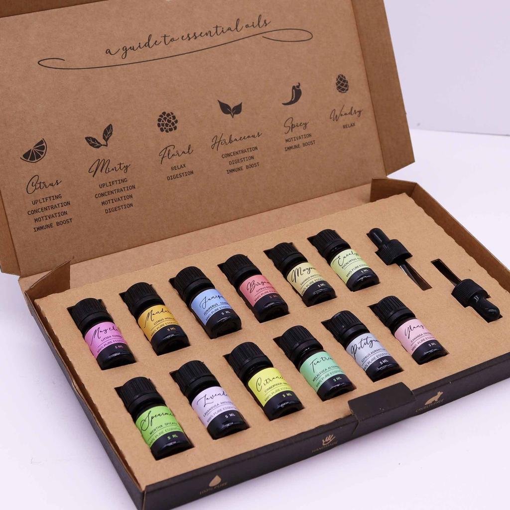 Essential Oils Set, Spring 12 x 5ml