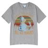 Save The Planet Kill All Humans Funny Robot Graphic T Shirts Men Women Clothing Short Sleeve T-shirts Oversized Cotton Tee Shirt