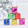 Colorful Small for Hanging Foam Gift Box Xmas Tree Ornaments Home Decoration Christmas Pendants