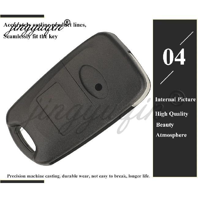 jingyuqin Flip HYN14 Remote Car Key Fob for i10 Avante 2010 2011 2012 2013 2014 2015 433Mhz FSK ID46 Chip 95430-0X010 HM-T030