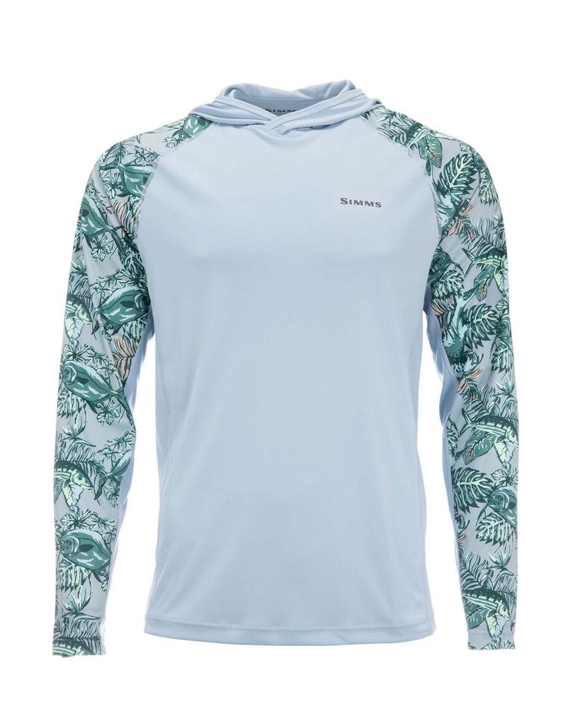 SIMMS Fishing Suit UPF50 Long Sleeve Hoodie Quick Drying Breathable Sunscreen Clothing Luya Outdoor T-Shirt New