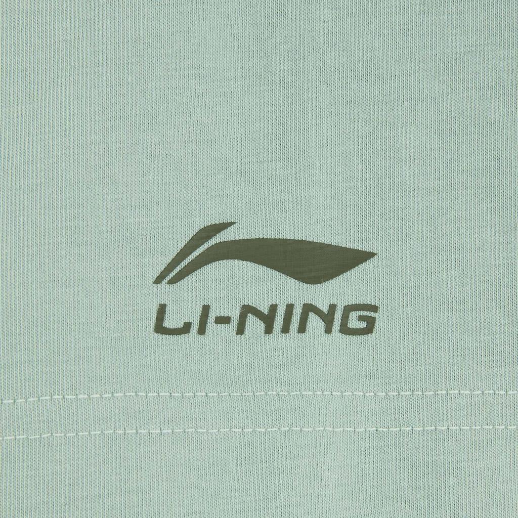 Li-Ning Loose Fit Round Neck Letter Couple T-Shirt Unisex Tops ATSW309-5