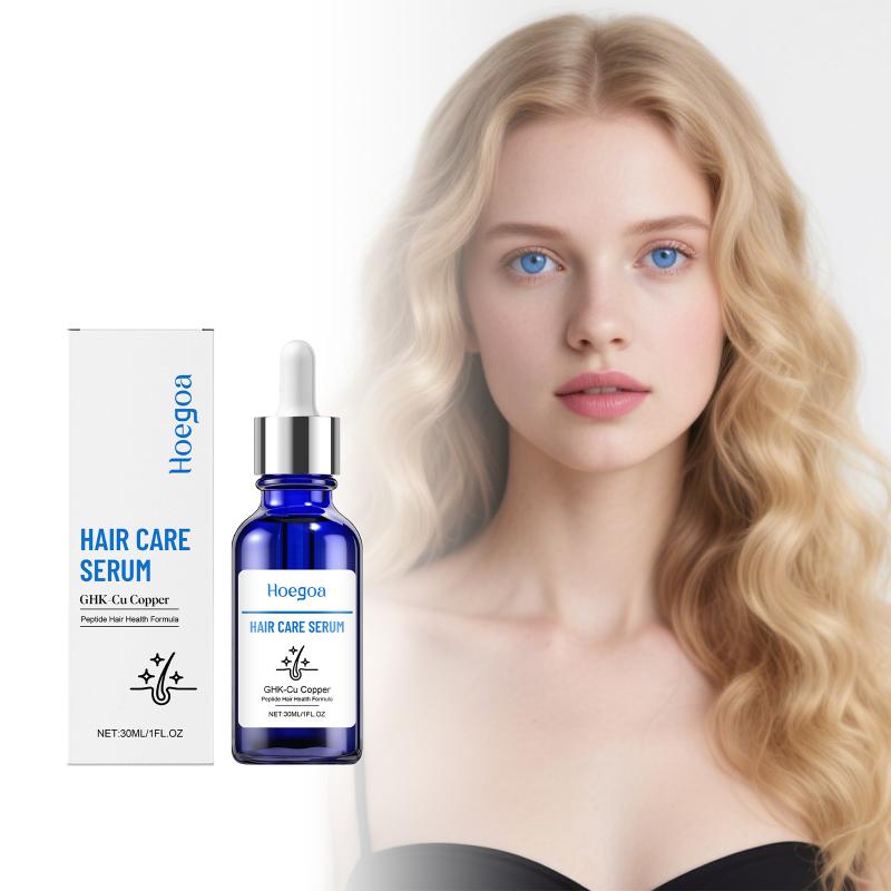 Sérum Capilar de Péptidos de Cobre Para Cuidado Diario Hidratación del Cuero Cabelludo Cabello Suave Y Reparación de Raíces Adecuado Para Todos los Tipos de Cabello