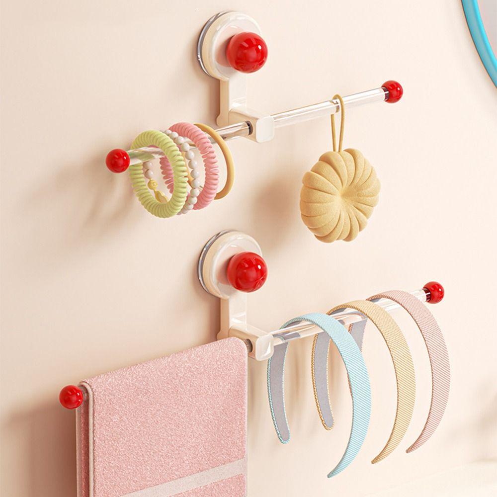 Leichter Handtuch-Aufbewahrungshaken Wandmontierter Haargummi-Aufbewahrungshaken Haargummi-Aufbewahrungsgestell Haushalt