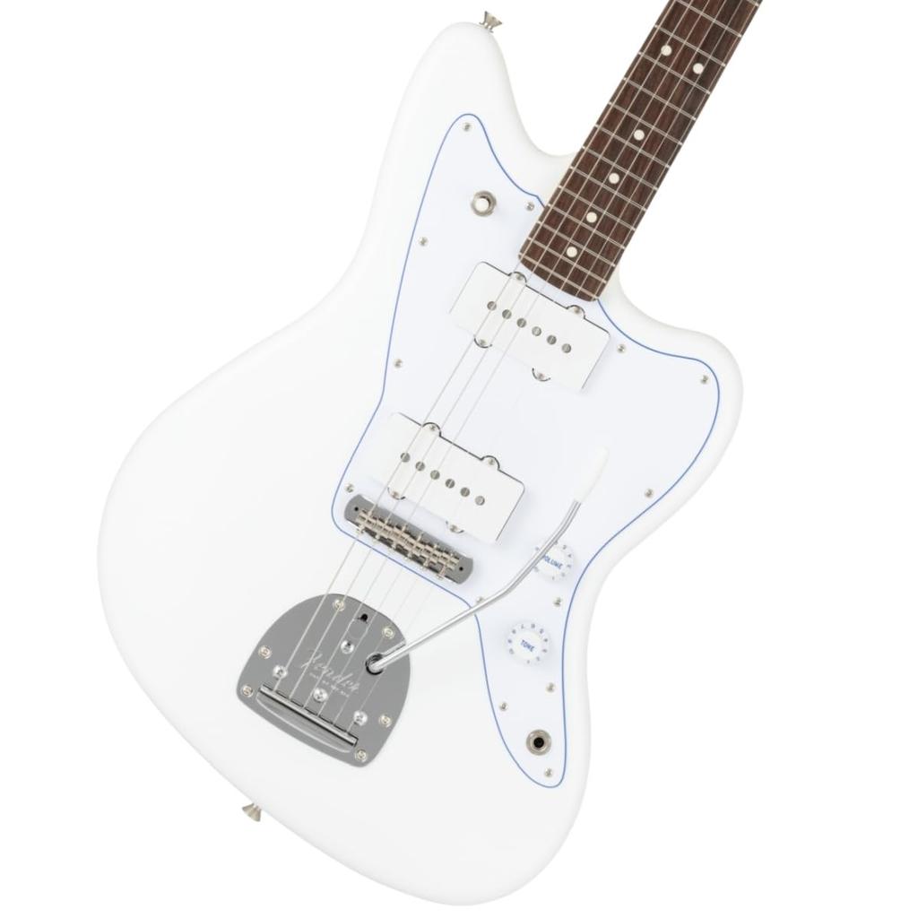 Fender /Made In Japan Limited Hybrid II Jazzmaster Blanc Rosewood Fingerboard White