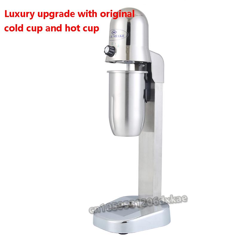800ML Milk Tea Shop Commercial Stainless Steel Milk Shake Mixer Milk Shake Machine Electric Milk Tea Foam Mixer