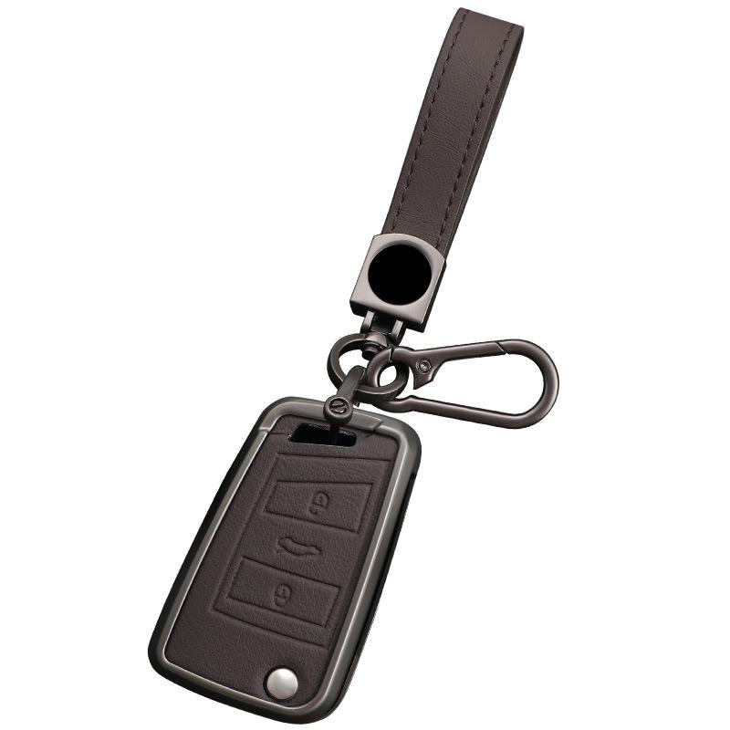 Volkswagen Key Cover Set for Lamando, Tiguan L, Golf 7, Tayron, T-Roc, Tharu, Teramont, Lavida, and Sagitar