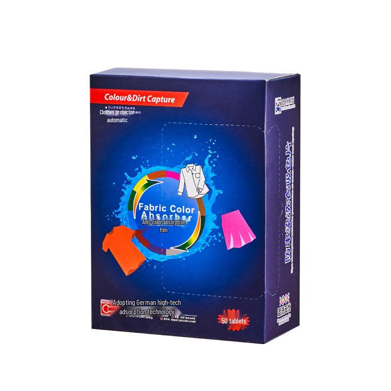 Color Absorber Laundry Sheets: Anti-Dyeing, Mixed Wash Safe, Worry-Free Laundry Solution.