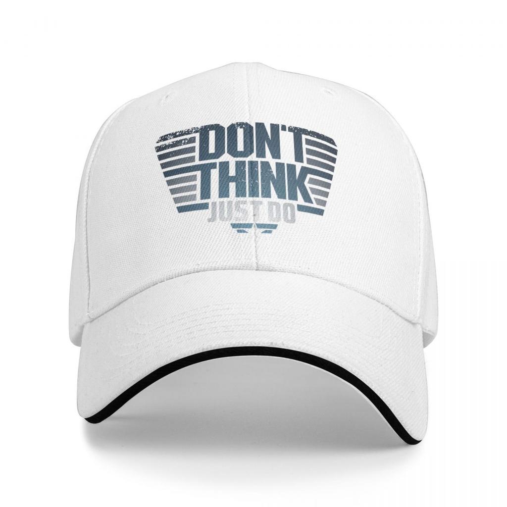 Baseball Caps Top Gun Don't Think Just Do Graphic Female Male Outdoor Spring Hats