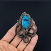 Labradorite Pendant, Handmade Gemstone 999 Copper Wire Wrapped Pendant Antique Jewelry, For Gift Silver Jewelry