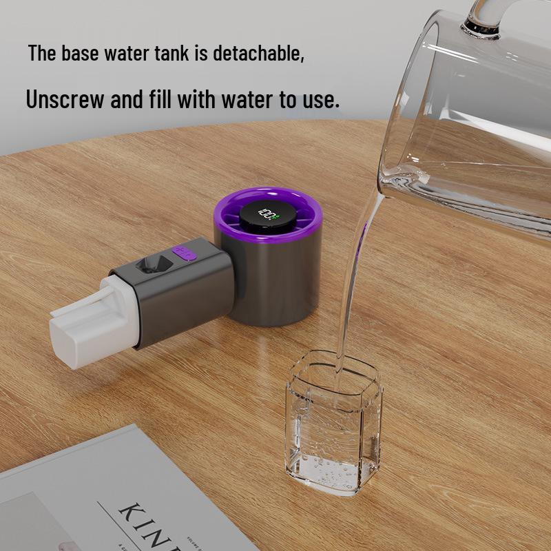 New High-Speed Portable Nano Spray Hydrating Fan with Variable Turbine for Outdoor Use