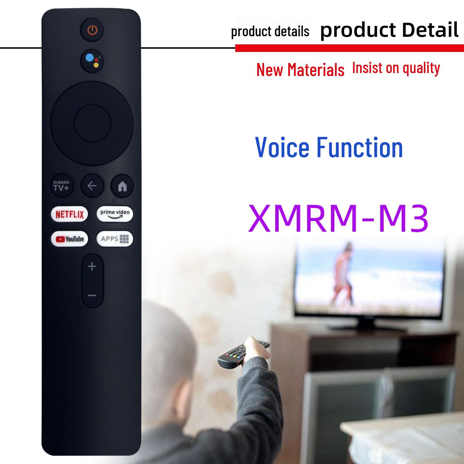 

Совместим с Xiaomi TV Box Bluetooth Голосовой Пульт Дистанционного Управления XMRM-M3/M6/M8/M2