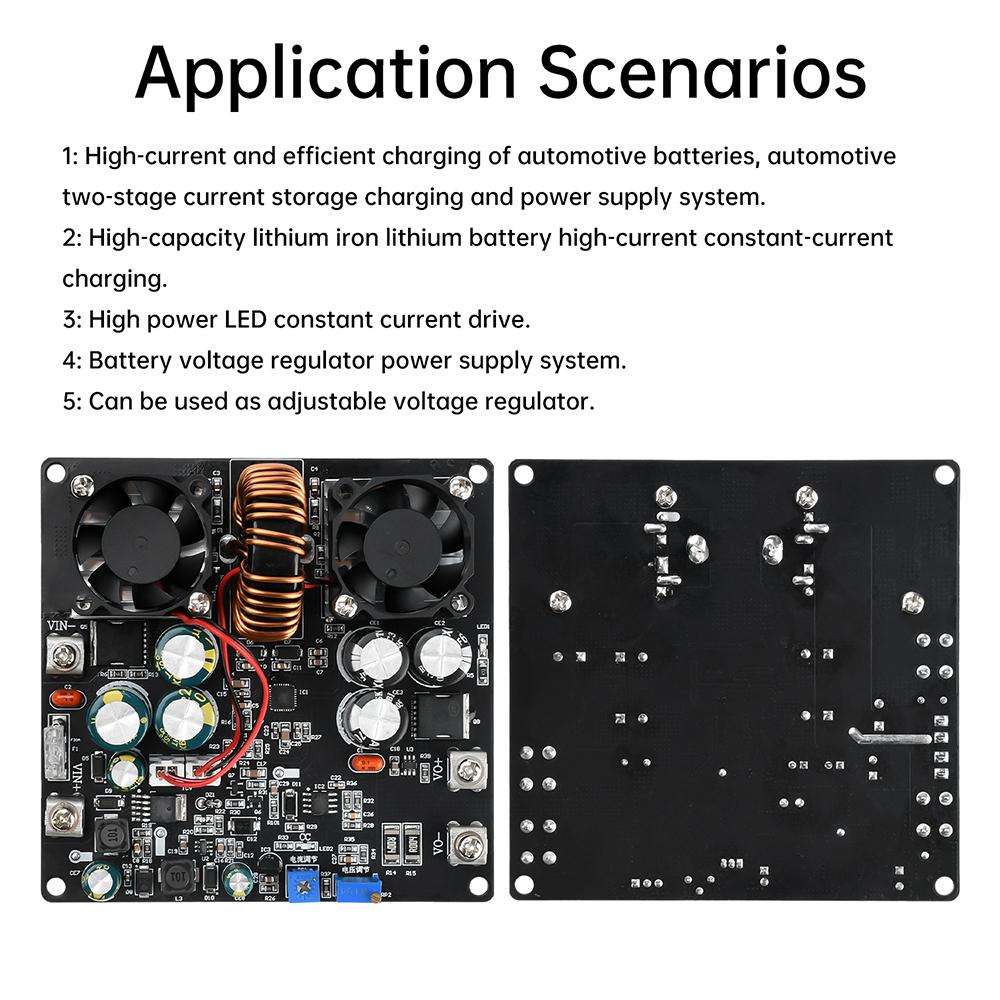 600/700W High Power Step-up/down Module Adjustable Regulated Power Supply Constant Voltage Charging Module Synchronous Rectifier