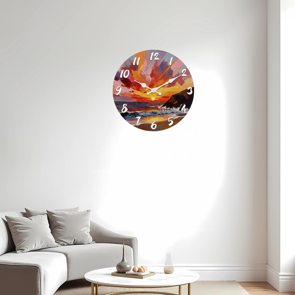 High-Quality Sea High-Quality View High-Quality Sunset High-Quality Oil High-Quality Painting High-Quality Style High-Quality Wooden High-Quality