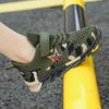 Children's Camouflage Shoes 2025 Summer Camp Boys and Girls Soft-soled Military Training Shoes Medium and Older Children's Mesh Sports Shoes