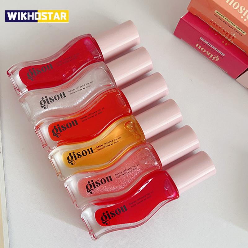 Original Gisou Moisturizing Lip Balm Lip Oil Gloss Care Of The Lips Benetitnt For Lips Plumping Exfoliating Plumping Gloss Oil