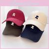 Women Color Solid Cotton Baseball Caps Embroidered Commuting Outings Casual