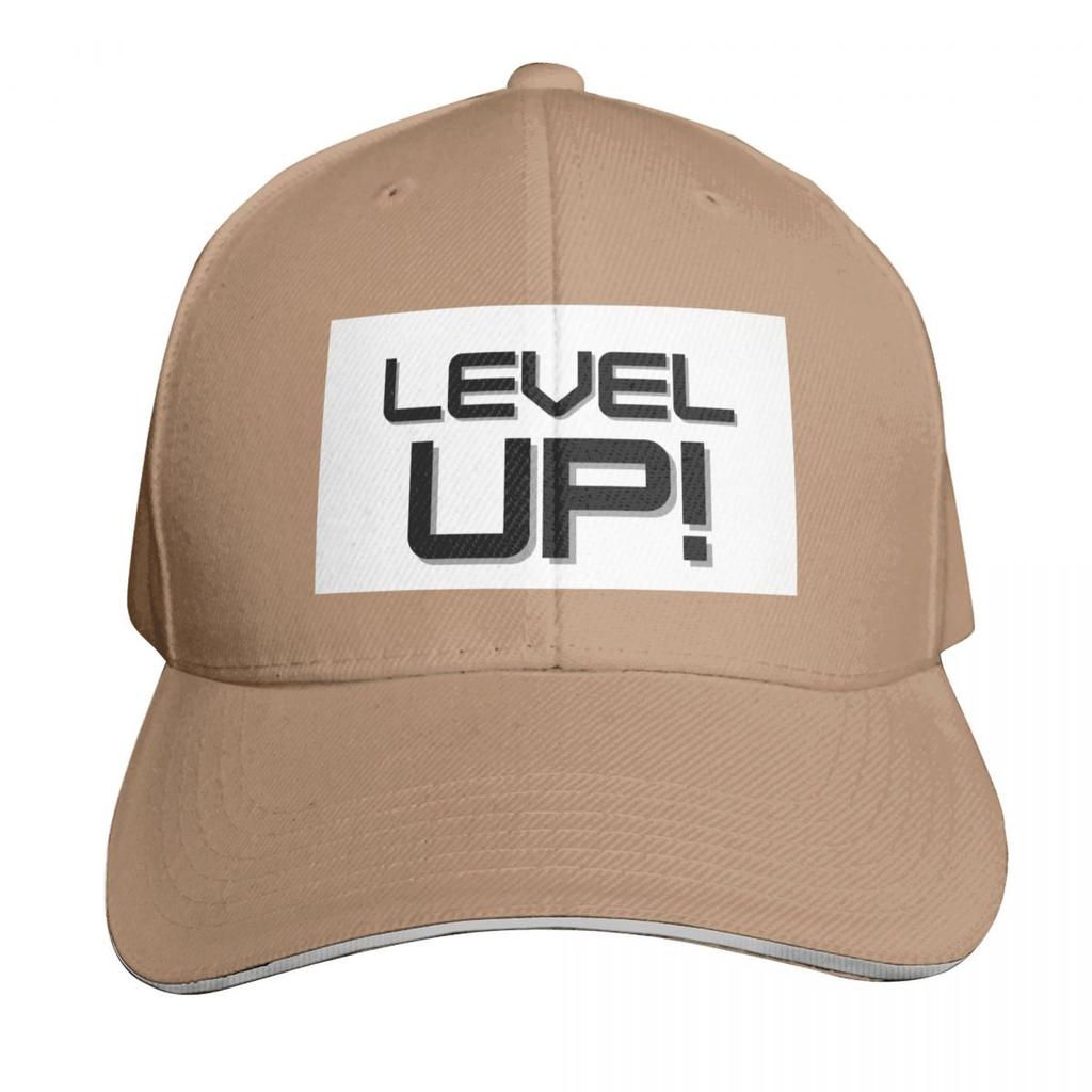 Level Up Baseball Cap cute Hat Unisex For The Sun Sun Hat For Children Luxury Unisex Hat Golf Unisex Womens