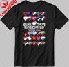T-shirt Unisex Moda Casual Manica Corta Pura Y2k T-shirt Tutto Eurovision Song Contest Vienna Austria 2026