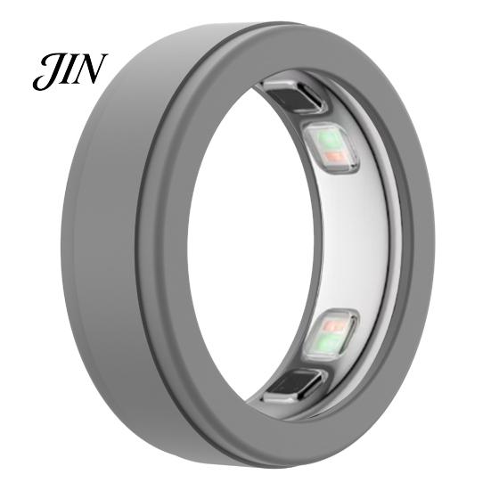 Health Tracking Ring Cover Silicone for Galaxy Ring, Soft Anti-Scratch Protective Sleeve, Ultra-Thin Smart Protector Accessories Women Men Discreet