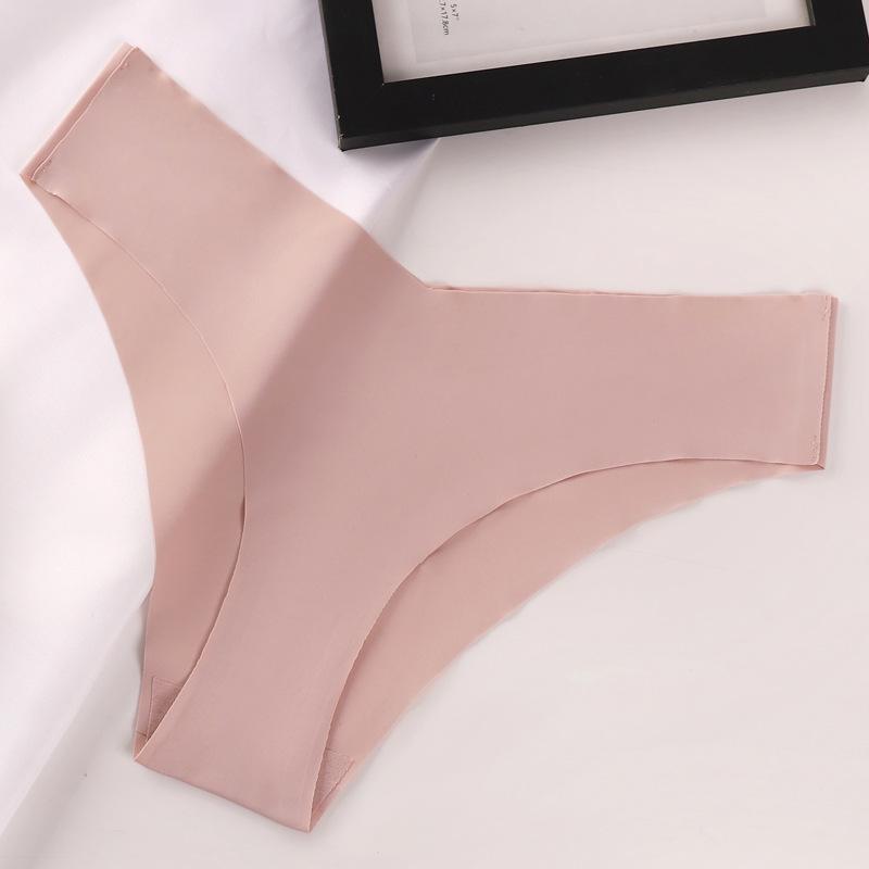 

Европейские и американские бесшовные женские трусики с леопардовым принтом из ледяного шелка, быстросохнущие и удобные Extra Large