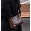 Premium Texture Maillard Hand Bag Women's Autumn Retro Texture Shoulder Bag Commuter Messenger Bag