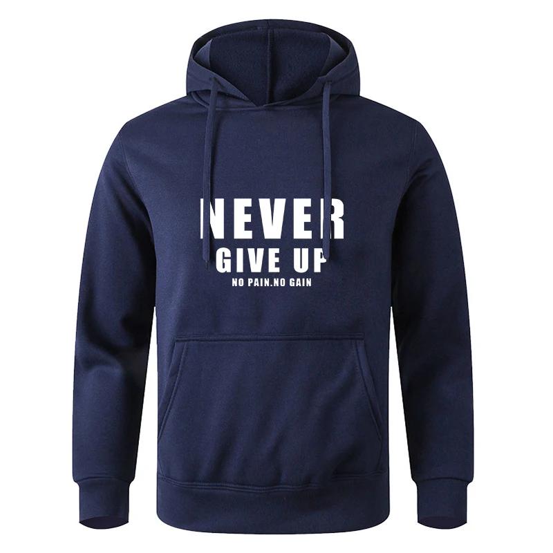 Herren Frühling Herbst Schwarz Lässig Oversize Einfarbig Sweatshirt Hoodie Pullover Für Männer Und Frauen
