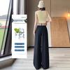 Women's Summer Tencel Linen High-Waist Wide-Leg Pants