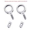 Awning Rail Stoppers 6mm with Carabiners for Caravans Motorhomes Campervans Camping Tents,Awnings Accessories