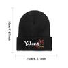Yakuza Kiwami Örme Kapaklar kadın Unisex Skullies Beanies Kış Şapka Japonya Ejderha Gangster Video Oyunu Hip Hop Kavun Kap