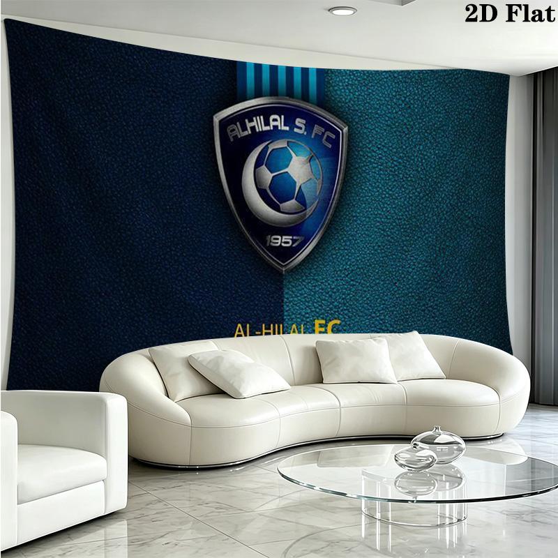 Al-Hilal Wall Tapestry Aesthetic Wall Hanging Printed Fabric Blanket Decorative Tapestries for Bedroom Living Room Home Decor