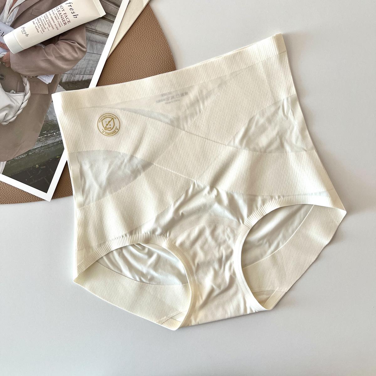 

Легкие роскошные трусики с высокой талией, бесшовные, с контролем живота, с шелковой ластовицей и эффектом подтяжки бедер для послеродового периода Large