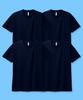 GLIMMER [4Pack] Air Cooling Dry Functional Cool Plain Short Sleeve T-Shirt (Type B)