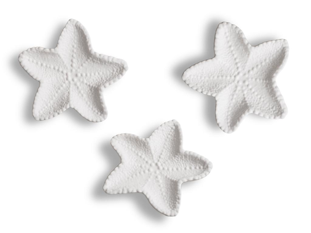 DIY Starfish Dish Silicone Mold Starfish Jewelry Storage Tray Plate Plaster Resin Molds Conch Flowerpot Molds Home Decor Crafts