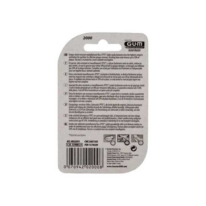 Gum easy floss fil dentaire 30m