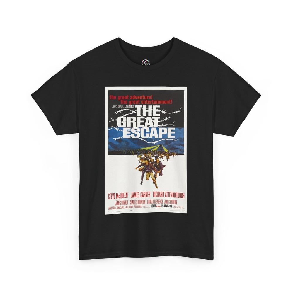 The Great Escape Vintage Movie Poster TShirt For Men amp; Women Unisex T-Shirt M