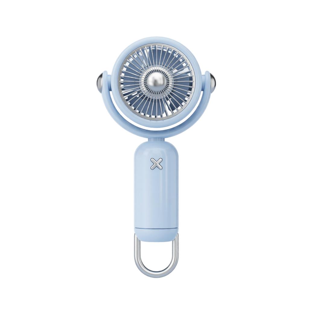 Portable Handheld Fan Rechargeable with Type-C Charging Three Adjustable Speeds Compact Design Lightweight for Outdoor Indoor Use