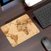 Retro Pirate Ship Nautical Map Mouse Pad Game mause pads Laptops Small Wrist Protector Supplies Desk Accessories Luxury Notebook