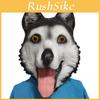 Lateksowa Maska Psa Pudelek Wilczur Husky Kostium Zwierzątka Kreskówkowego Na Boże Narodzenie I Halloween