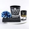 Amazon Tajima Glass Fuji Black Kiriko Old Glass X Gold Leaf Fuji Black Cold Sake Cup Set of Winner of the Japan Tourism Award At the Souvenir Grand