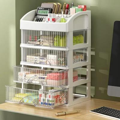 Velkokapacitní zásuvka Organizér na make-up Plastová kosmetická úložná krabička Držák na rtěnku Úložná schránka na kancelářské potřeby Šperkovnice