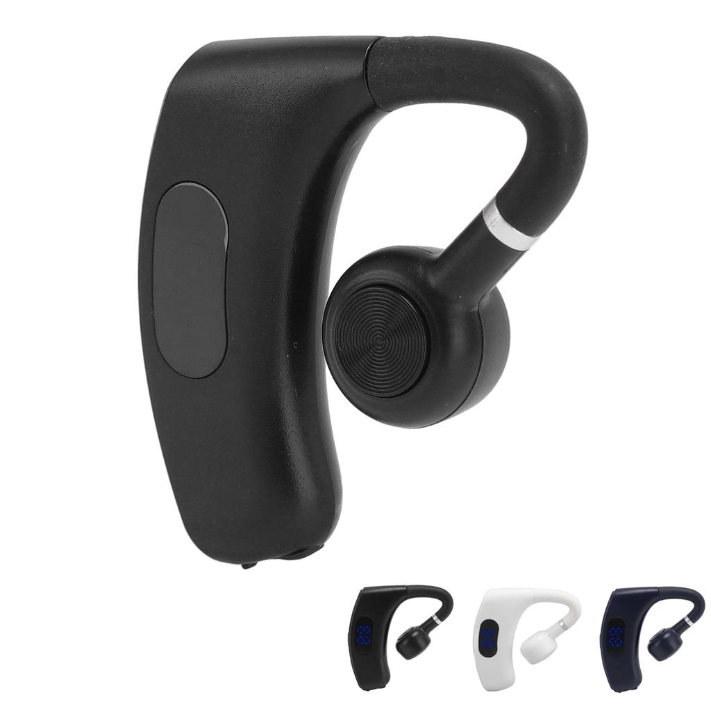 Single Ear Bluetooth Headset  .4 Noise Reduction Long Standby Time 180 Degree Wireless Earpiece w