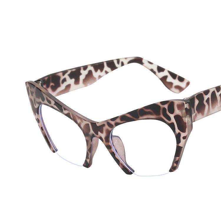 

New Fashionable Cat Eye Glasses for Women Anti Blue Light Computer Eyewear Trendy Luxury Frame