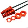 1 Pair Shaft 170mm Metal Front Driveshaft Transmission RC Truck