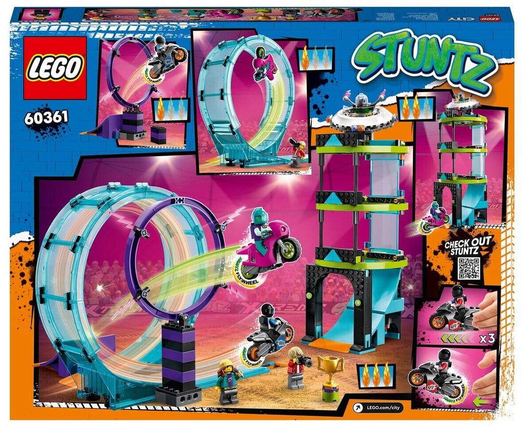 LEGO City Constructor – Ultimate Stunt Driver Challenge (60361)