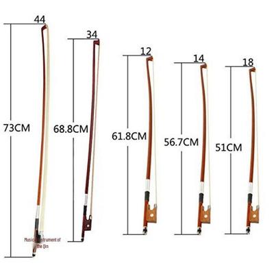 Violin Bow Practice Stick with Multiple Hairs