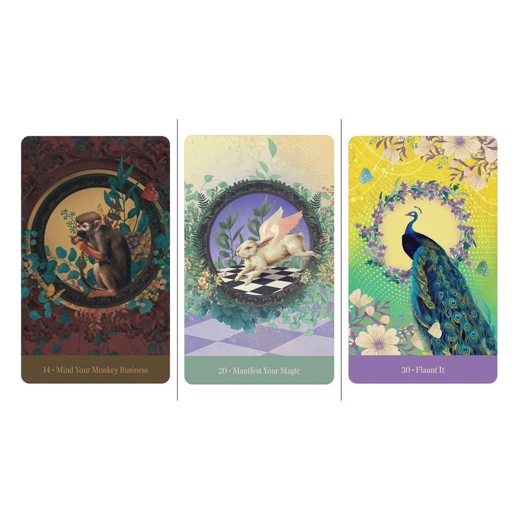 Kancharo Oracle Cards, 44-Piece Tarot Card Set [Love Who You Are], Includes Japanese Oracle Card Basic Instructions & Pouch (Authentic)