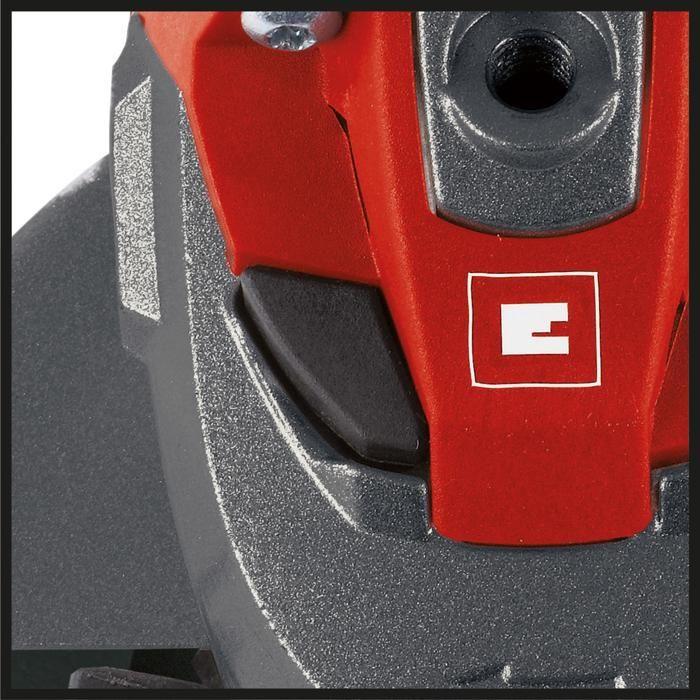 Einhell meuleuse d'angle 125mm te-ag 125/750 kit (750 w, avec coffret) livré avec disque de coupe