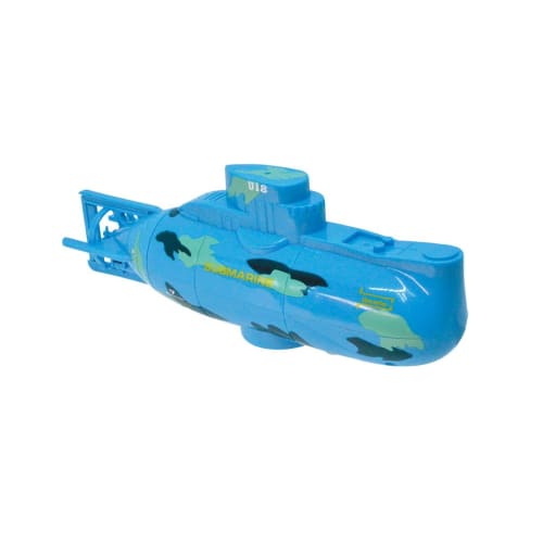 Doyusha 27MHz R/C U-18 Submarine, Blue Camouflage, Electric Radio Controlled Model 14426